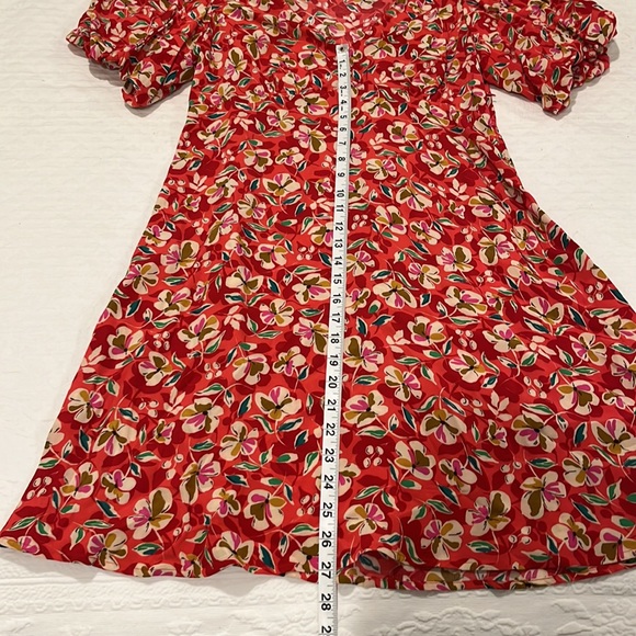 Anthropologie Floral Dress - Picture 9 of 11